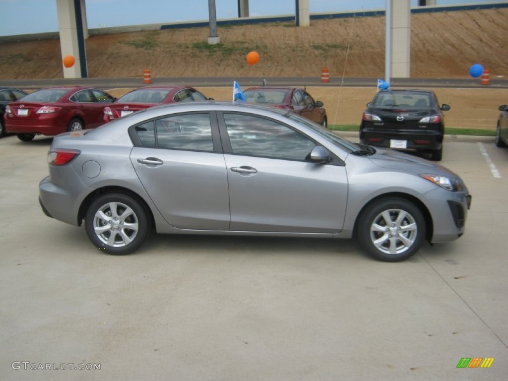 Liquid Silver Metallic 2011 Mazda MAZDA3 i Touring 4 Door Exterior Photo #52317843