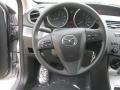 Black 2011 Mazda MAZDA3 i Touring 4 Door Steering Wheel