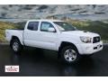 Super White - Tacoma V6 TRD Sport Double Cab 4x4 Photo No. 1