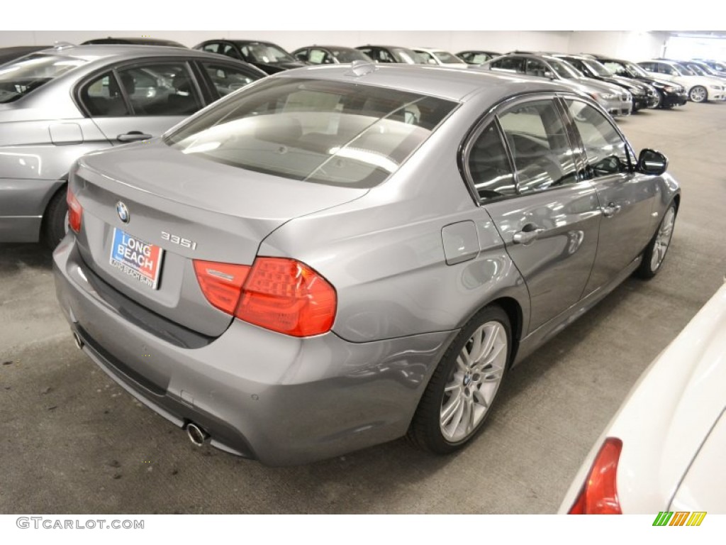 2011 3 Series 335i Sedan - Space Gray Metallic / Black Dakota Leather photo #3