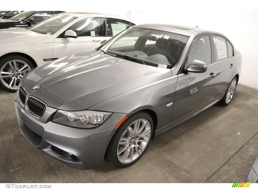 2011 3 Series 335i Sedan - Space Gray Metallic / Black Dakota Leather photo #6