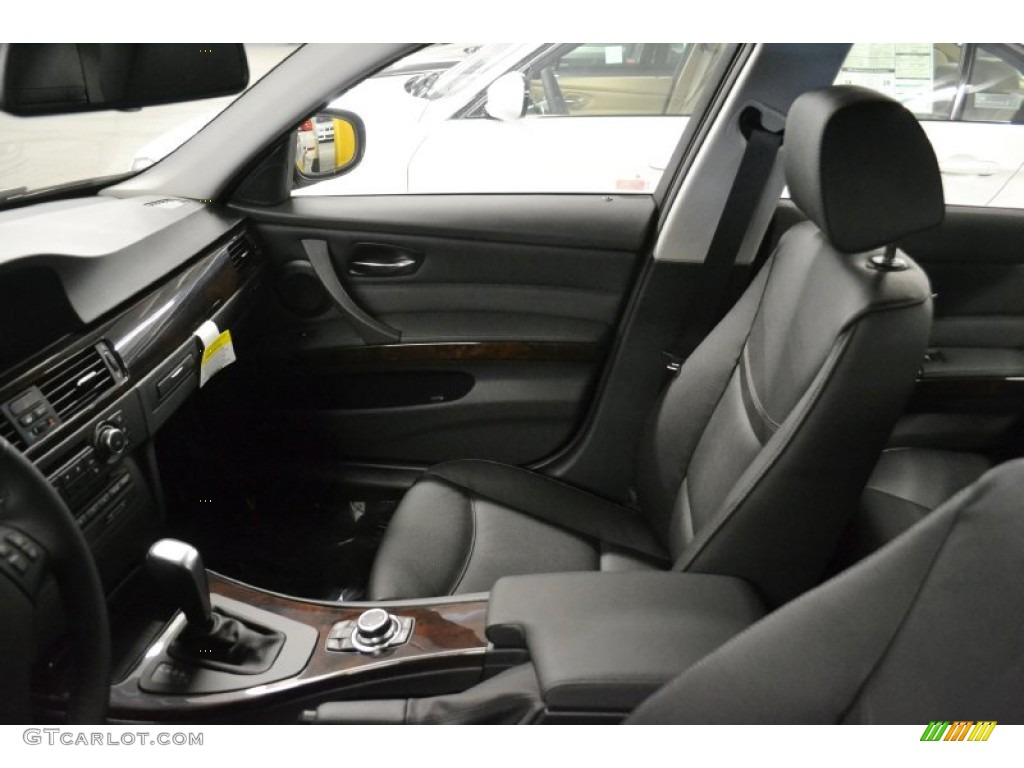 2011 3 Series 335d Sedan - Jet Black / Black Dakota Leather photo #5