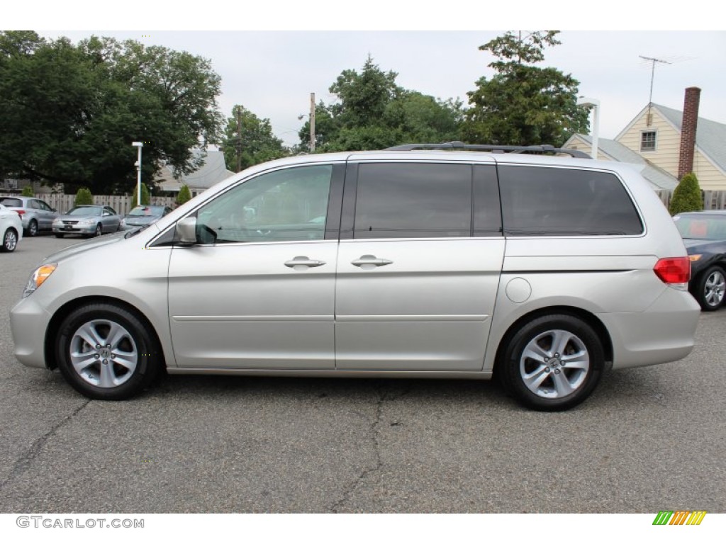 Silver Pearl Metallic 2009 Honda Odyssey Touring Exterior Photo #52319094