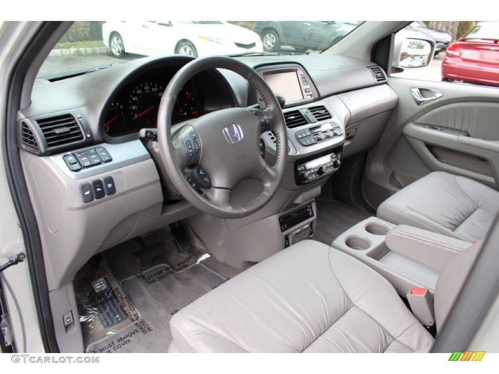 Gray Interior 2009 Honda Odyssey Touring Photo #52319151