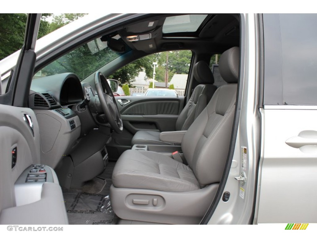 Gray Interior 2009 Honda Odyssey Touring Photo #52319166