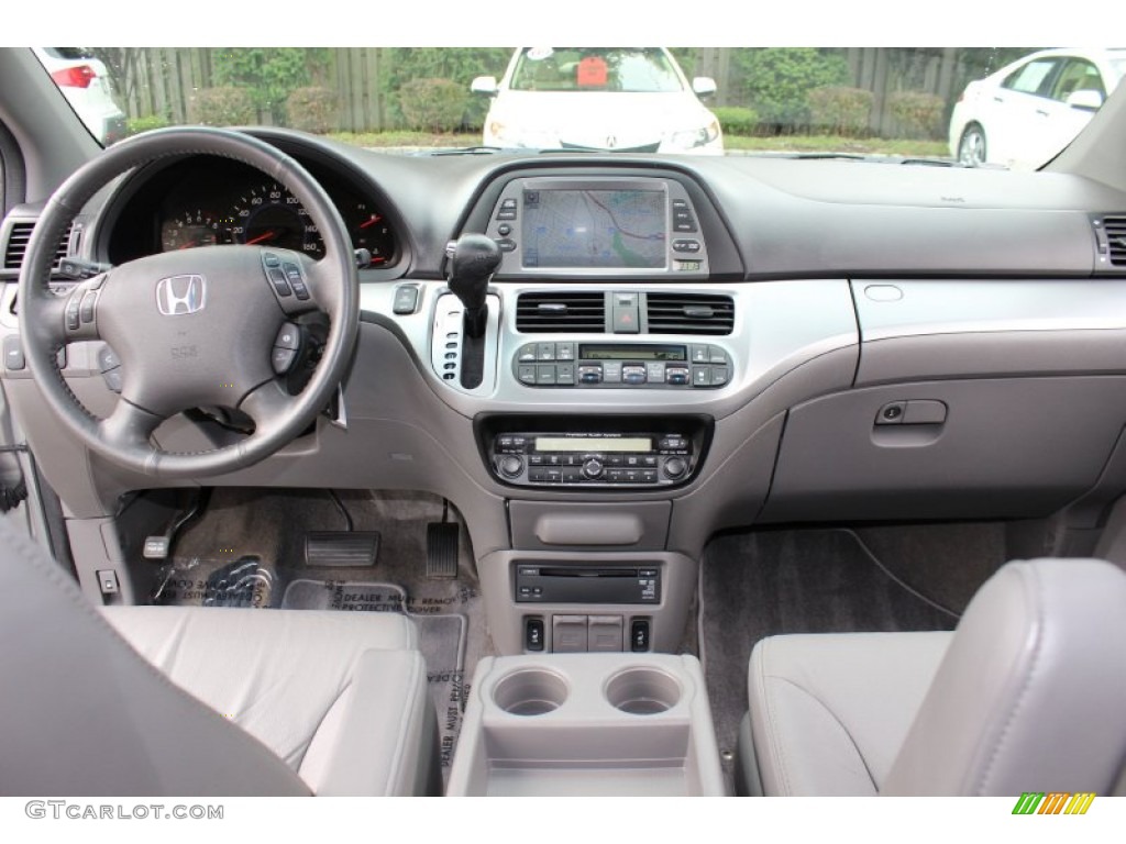 2009 Honda Odyssey Touring Gray Dashboard Photo #52319196