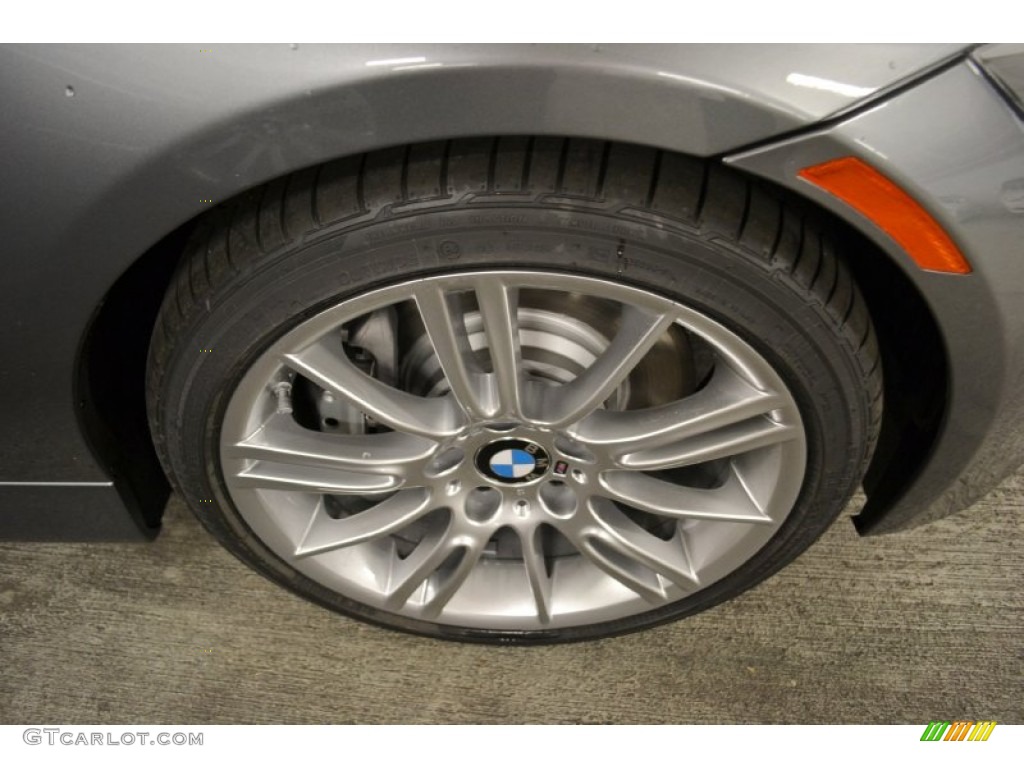2011 3 Series 335d Sedan - Space Gray Metallic / Black Dakota Leather photo #2