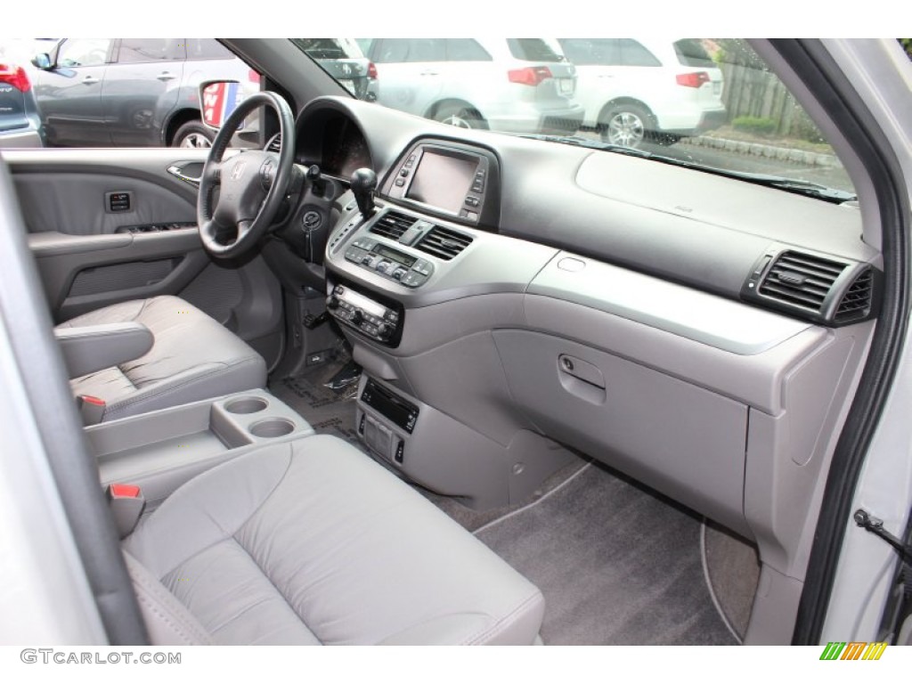 2009 Honda Odyssey Touring Gray Dashboard Photo #52319364