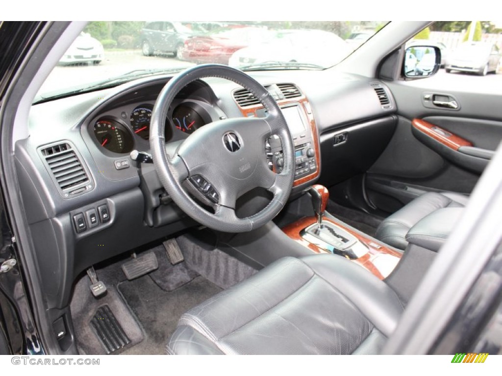 Ebony Interior 2004 Acura MDX Standard MDX Model Photo #52319586