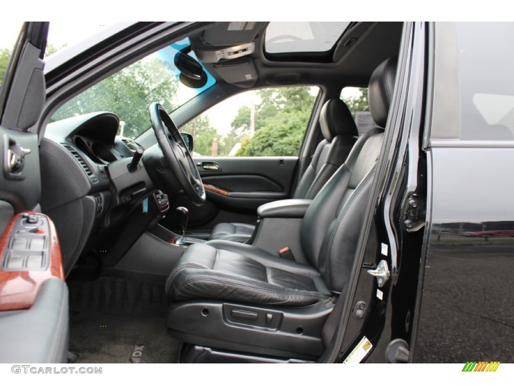 Ebony Interior 2004 Acura MDX Standard MDX Model Photo #52319601