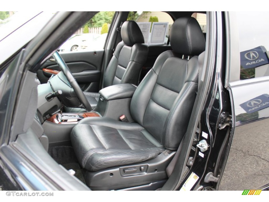 Ebony Interior 2004 Acura MDX Standard MDX Model Photo #52319616