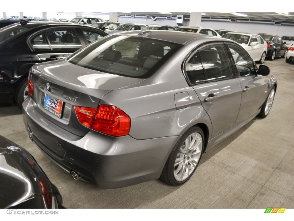 2011 3 Series 335i Sedan - Space Gray Metallic / Black Dakota Leather photo #3