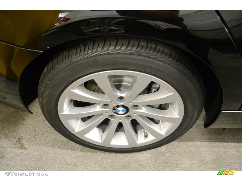 2011 3 Series 328i Sedan - Jet Black / Black Dakota Leather photo #2