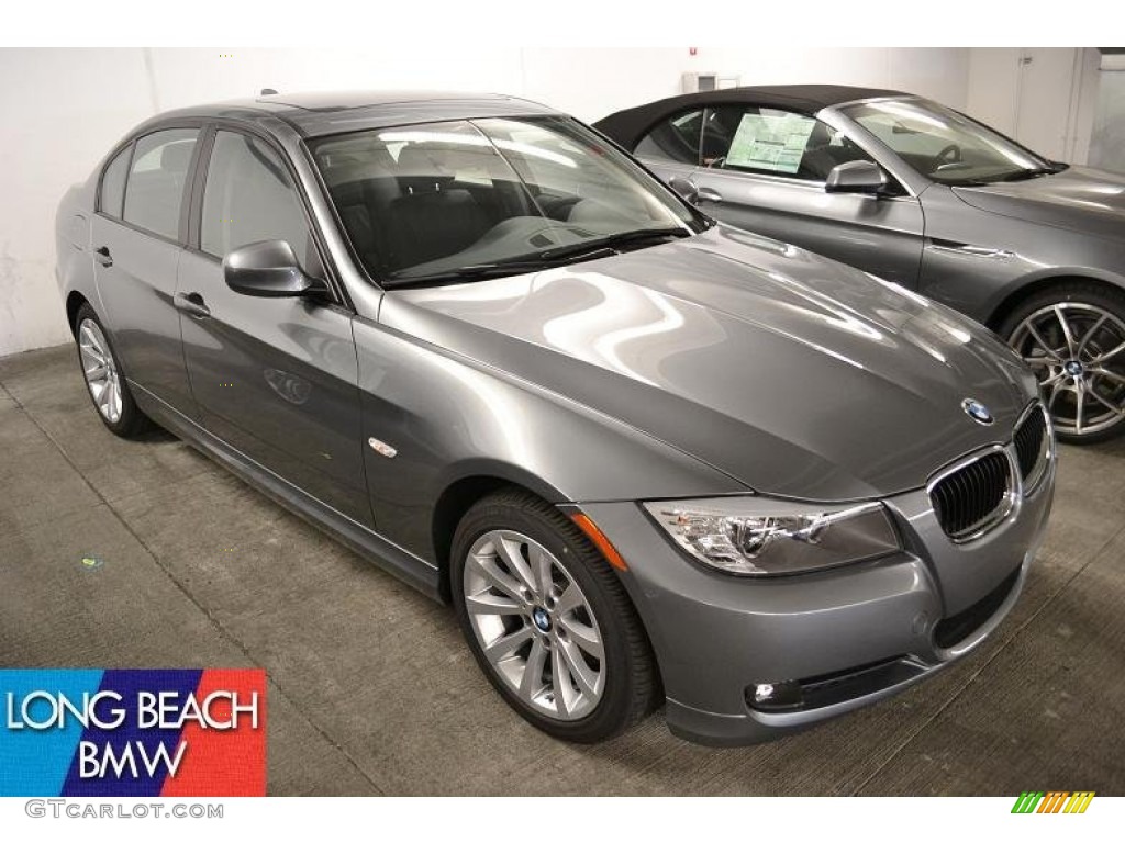 2011 3 Series 328i Sedan - Space Gray Metallic / Black Dakota Leather photo #1