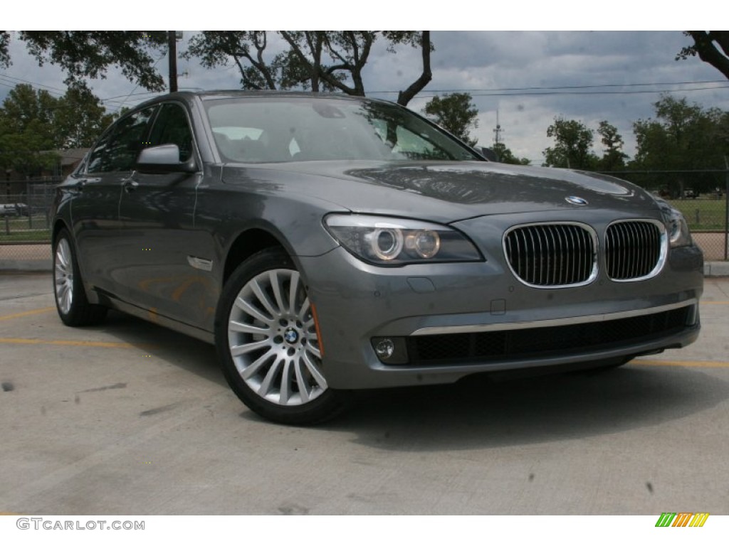 2012 7 Series 750Li Sedan - Space Grey Metallic / Black photo #1