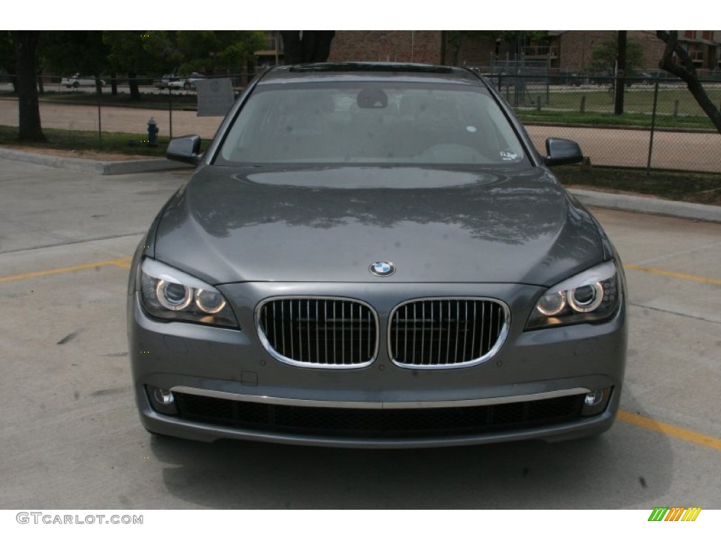 2012 7 Series 750Li Sedan - Space Grey Metallic / Black photo #2