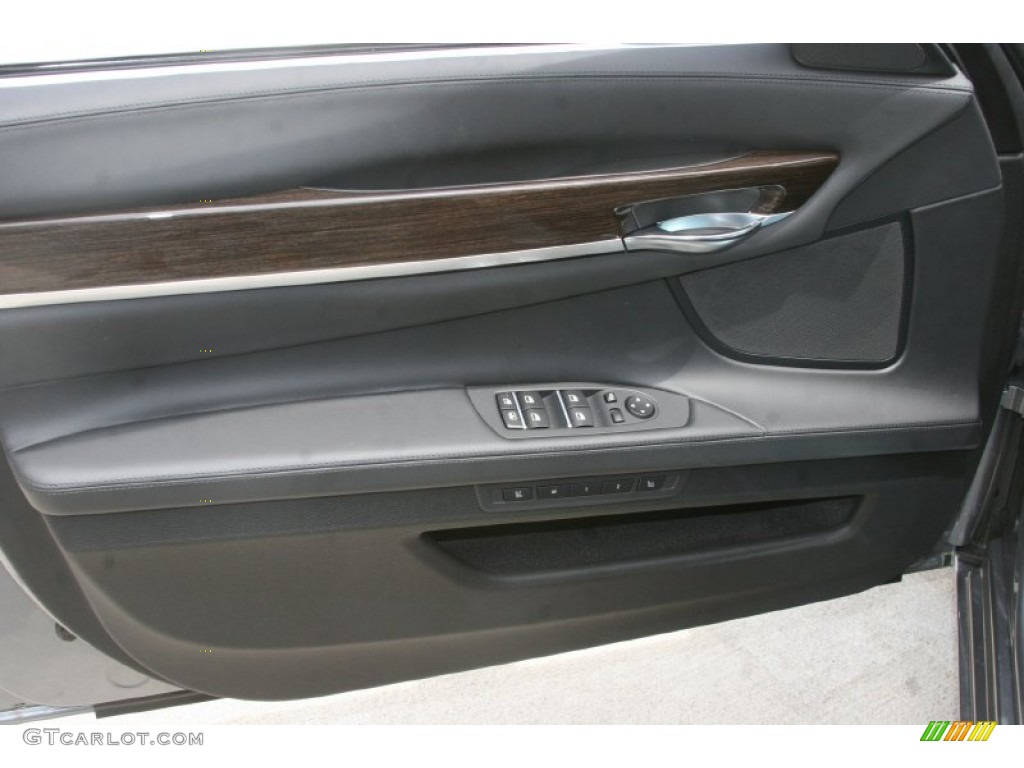 2012 7 Series 750Li Sedan - Space Grey Metallic / Black photo #13
