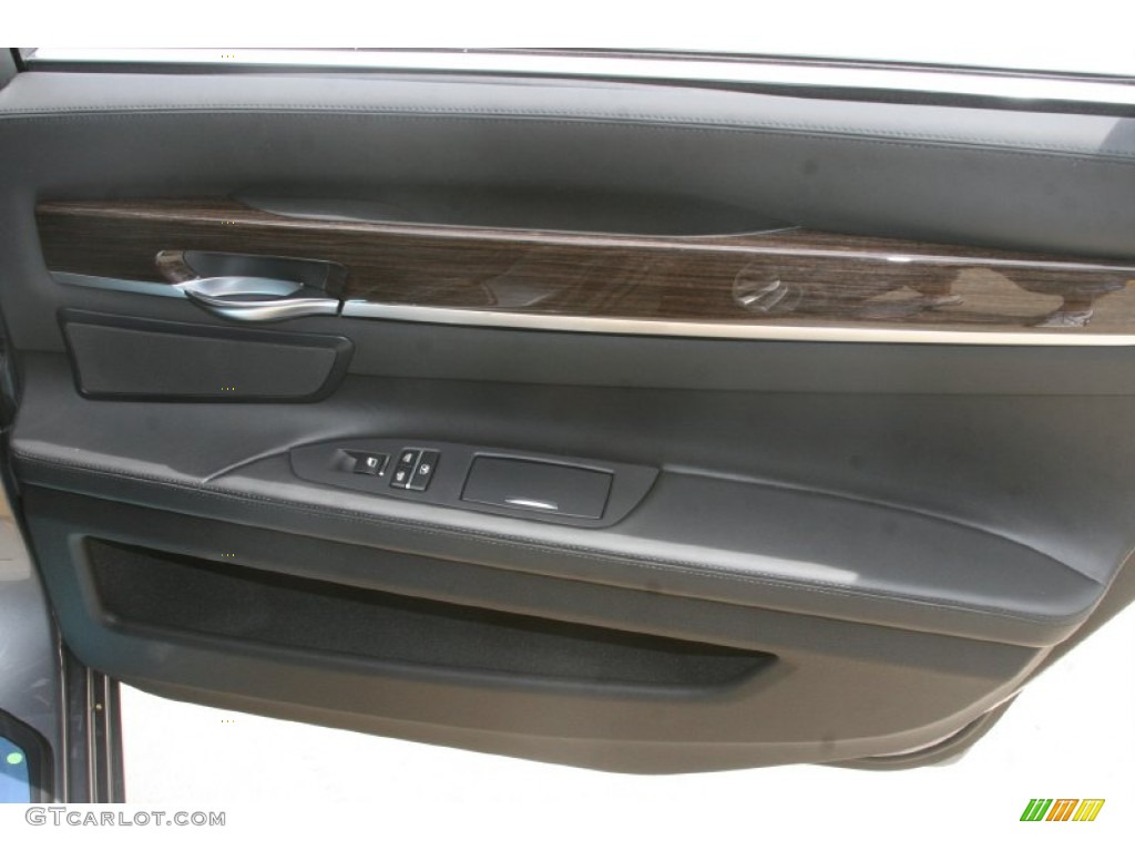 2012 7 Series 750Li Sedan - Space Grey Metallic / Black photo #32