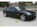 Black Sapphire Metallic 2012 BMW 7 Series 750i Sedan Exterior