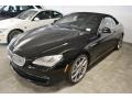 Jet Black 2012 BMW 6 Series 650i Convertible Exterior