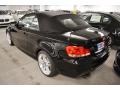 2012 Jet Black BMW 1 Series 135i Convertible  photo #4