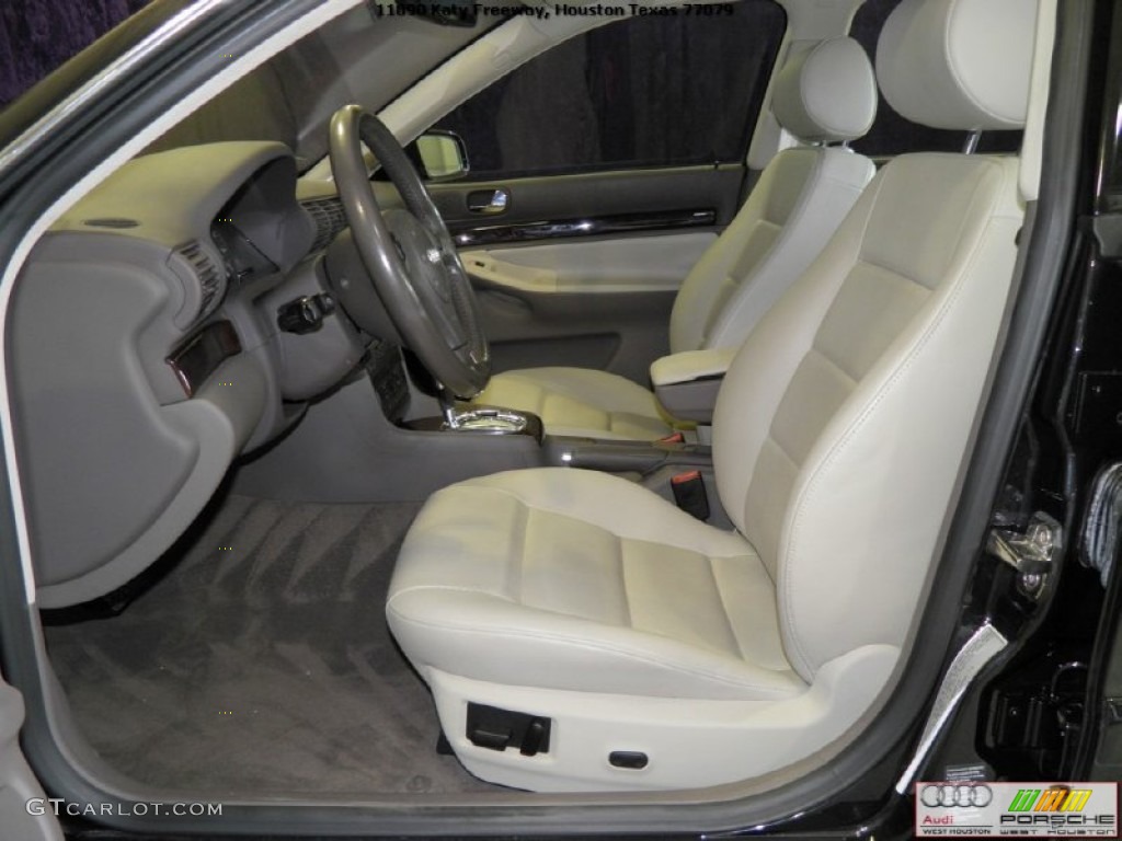 Ecru/Clay Interior 2001 Audi A4 2.8 Sedan Photo #52321881