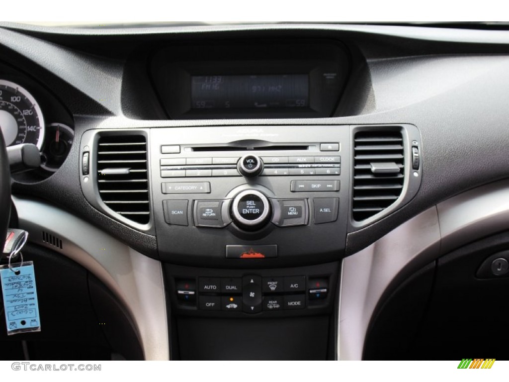 2009 TSX Sedan - Crystal Black Pearl / Ebony photo #18