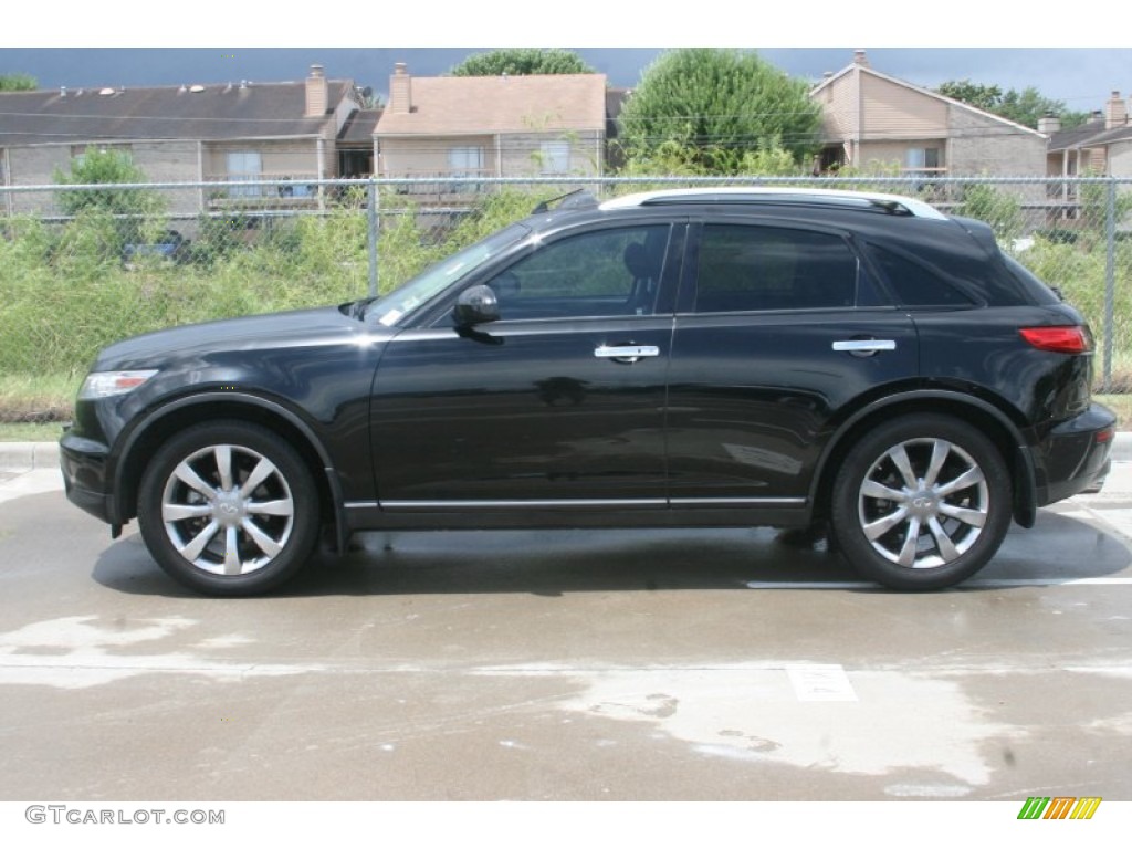 Black Obsidian 2004 Infiniti FX 35 Exterior Photo #52322559