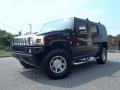 2007 Black Hummer H2 SUV  photo #1