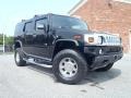 2007 Black Hummer H2 SUV  photo #2