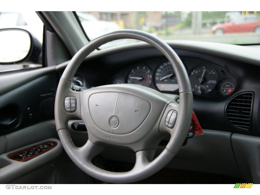 2000 Buick Regal LS Medium Gray Steering Wheel Photo #52322817