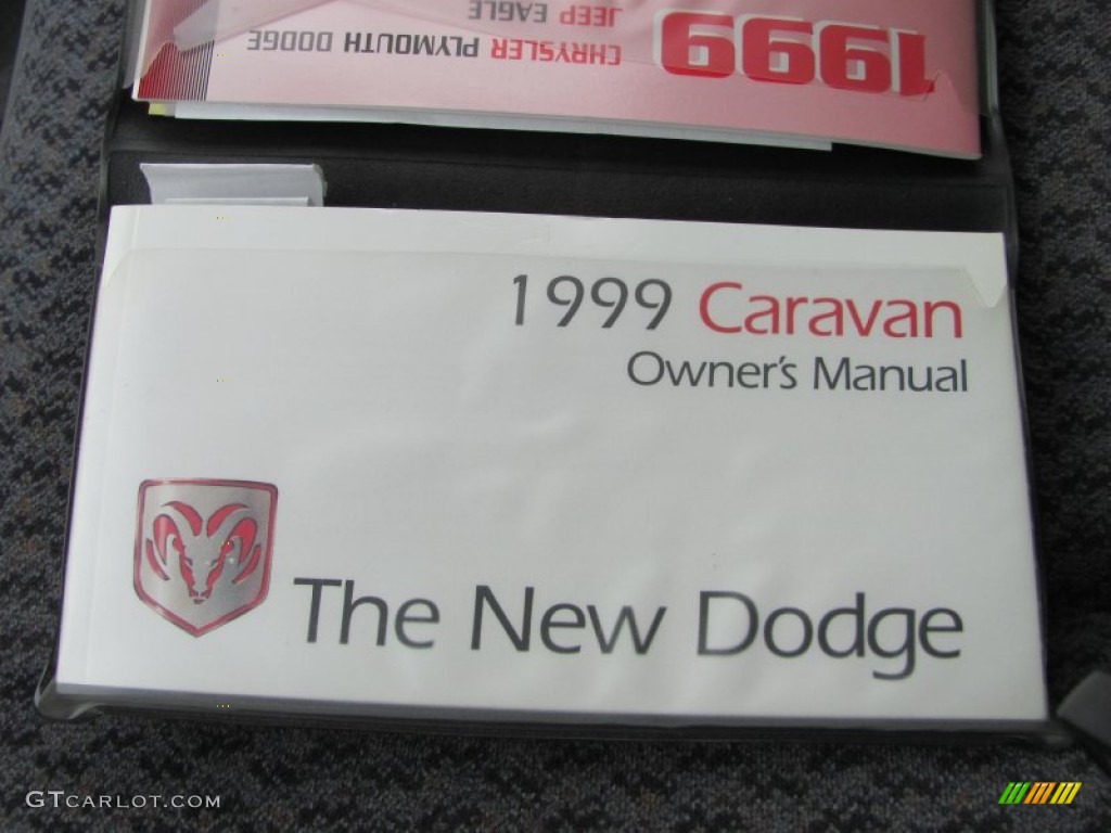 1999 Caravan SE - Candy Apple Red Metallic / Mist Gray photo #4