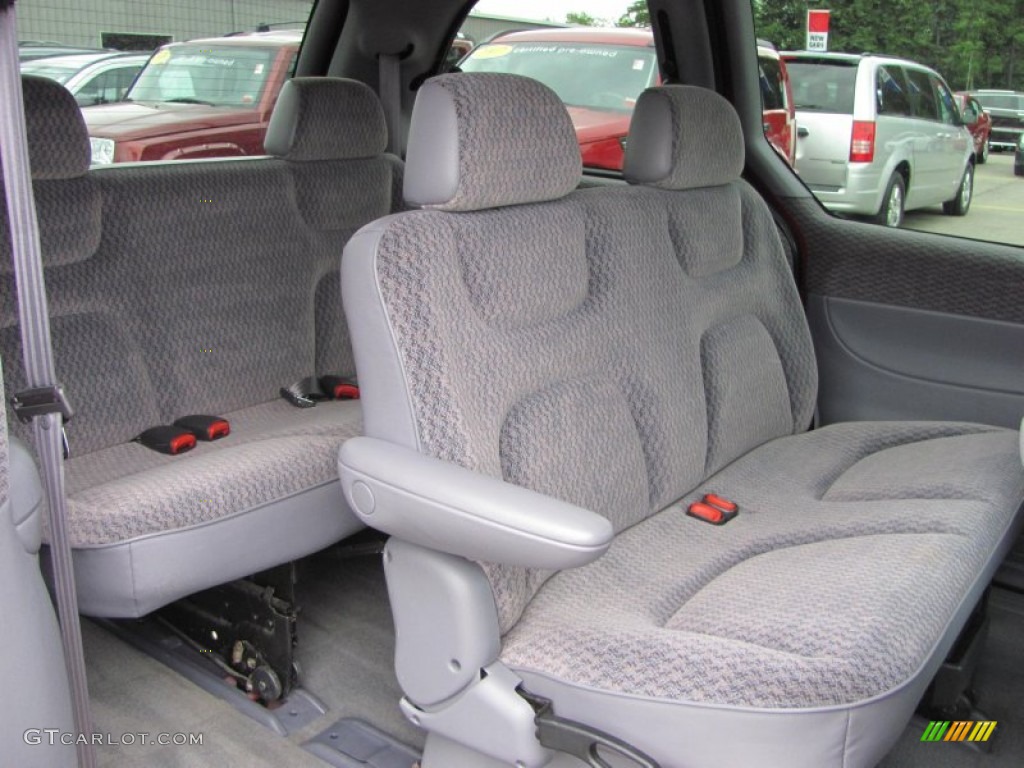 Mist Gray Interior 1999 Dodge Caravan SE Photo #52323552