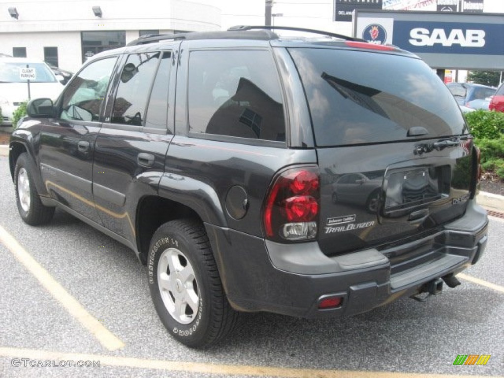 2003 TrailBlazer LS 4x4 - Dark Gray Metallic / Dark Pewter photo #8