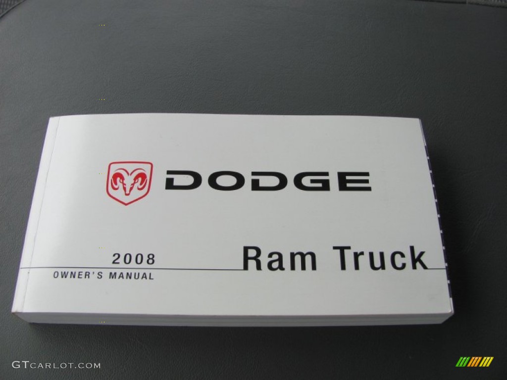 2008 Dodge Ram 1500 Big Horn Edition Quad Cab 4x4 Books/Manuals Photo #52323969