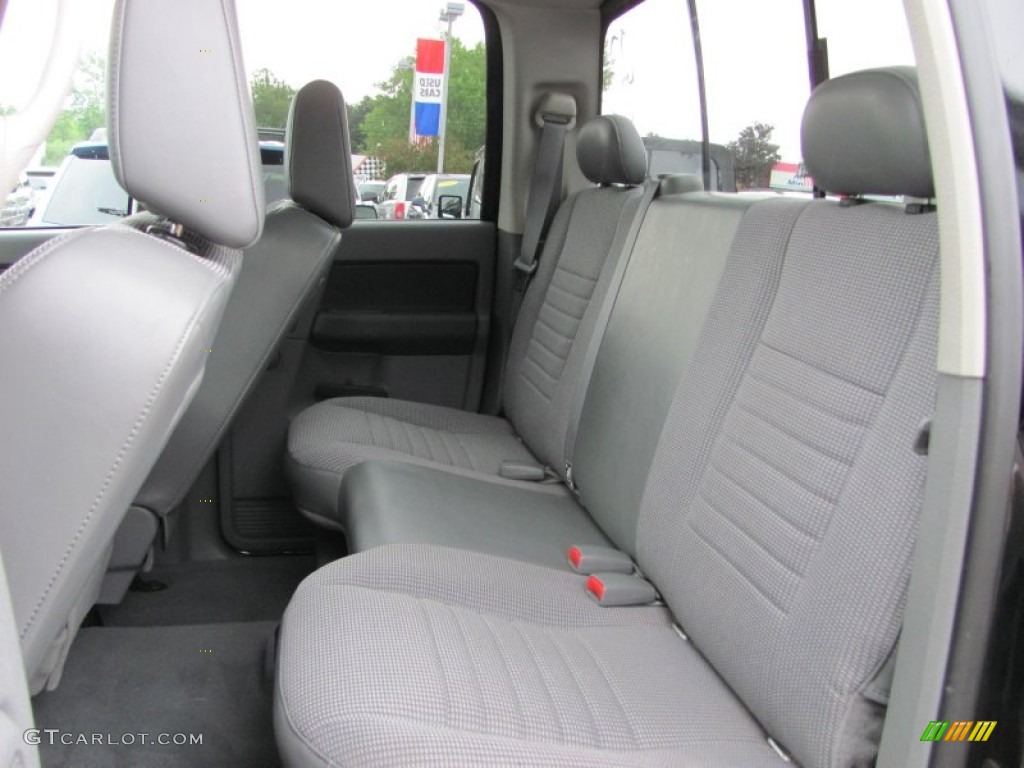 Medium Slate Gray Interior 2008 Dodge Ram 1500 Big Horn Edition Quad Cab 4x4 Photo #52324065