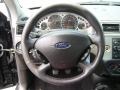 Charcoal/Red 2005 Ford Focus ZX4 ST Sedan Steering Wheel