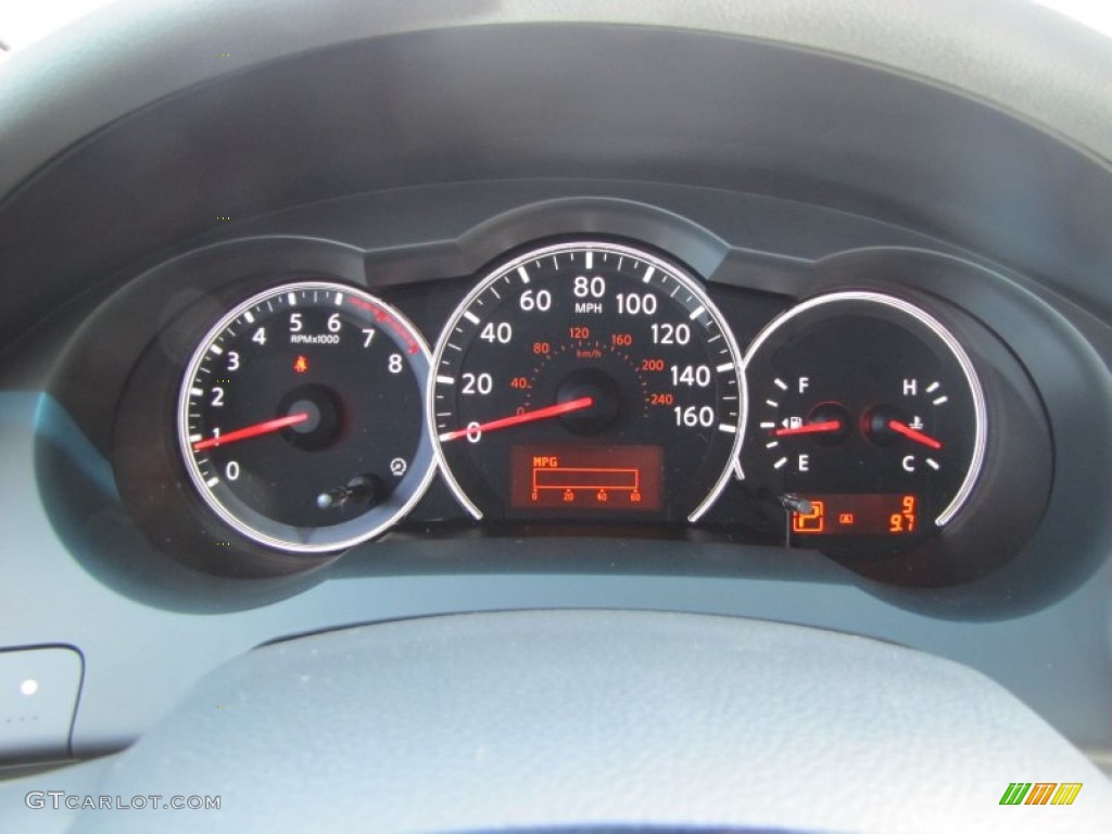 2012 Nissan Altima 2.5 S Gauges Photo #52324452