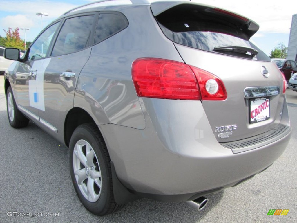 2011 Rogue SV - Gotham Gray Metallic / Black photo #3