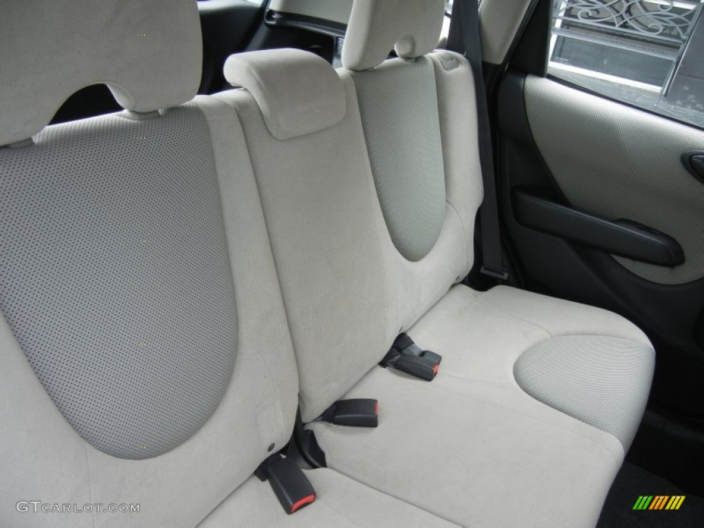 Beige Interior 2007 Honda Fit Standard Fit Model Photo #52324791