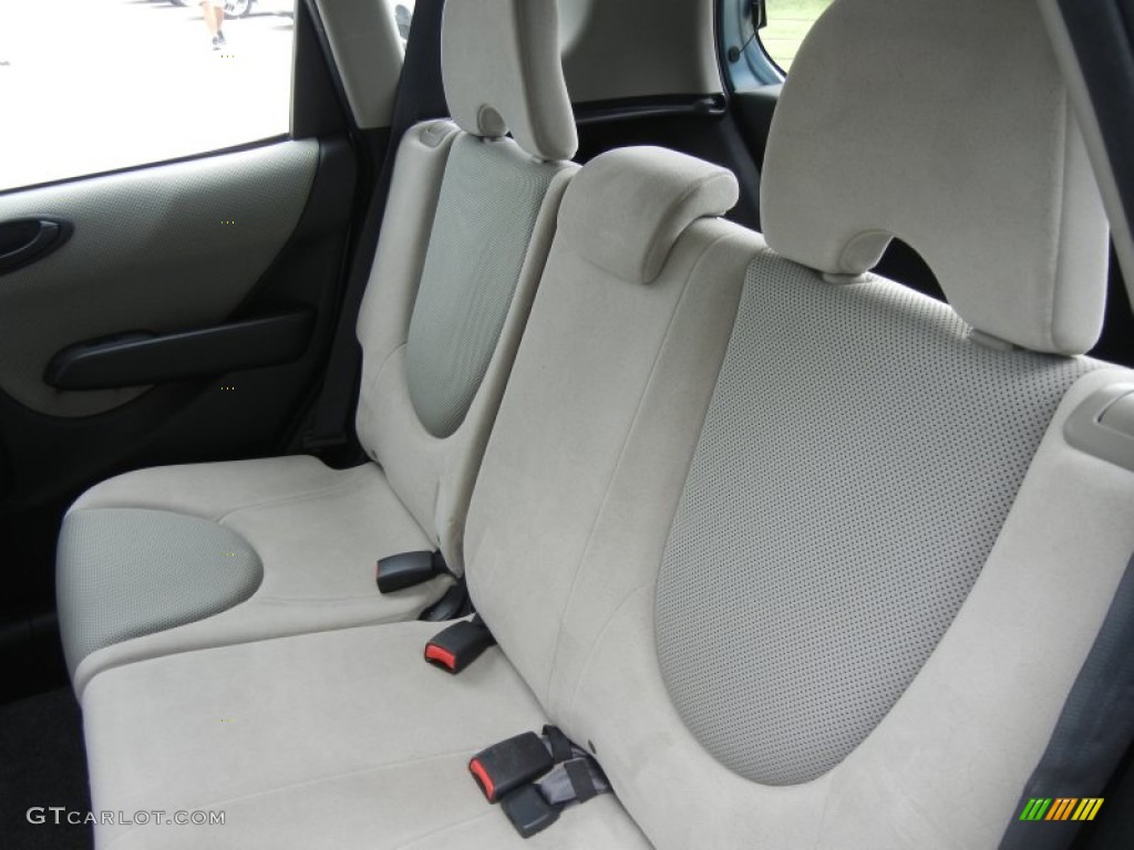 Beige Interior 2007 Honda Fit Standard Fit Model Photo #52324824