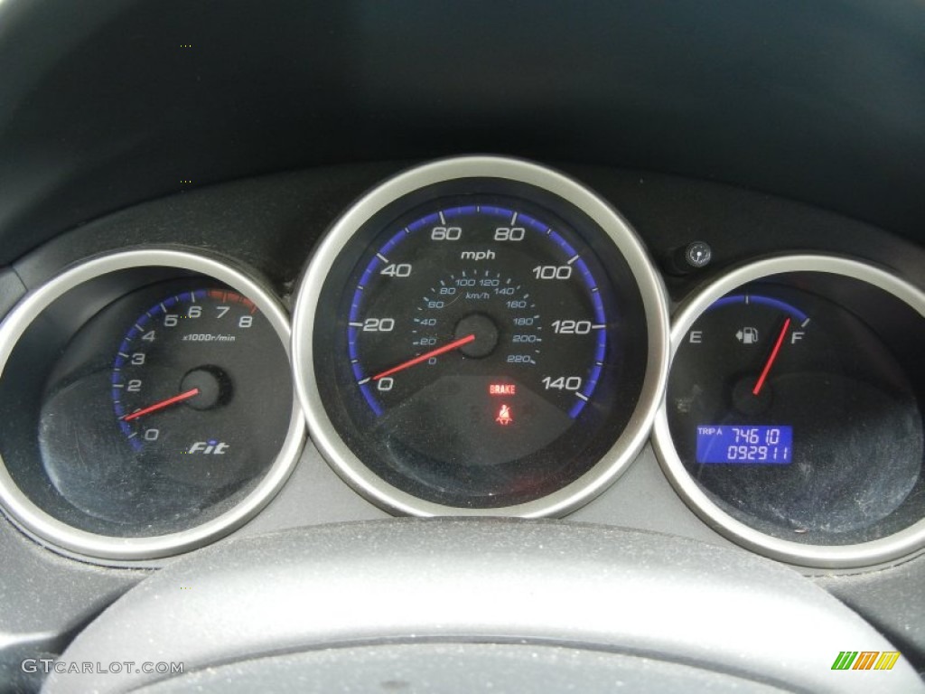 2007 Honda Fit Standard Fit Model Gauges Photos