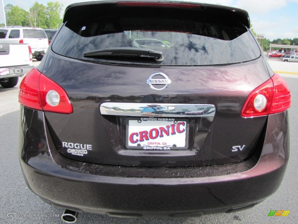 2011 Rogue SV - Black Amethyst / Black photo #4
