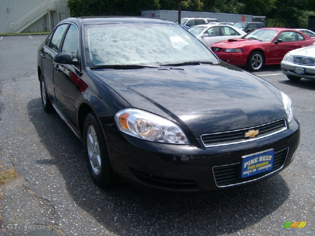2011 Impala LS - Black / Ebony photo #3