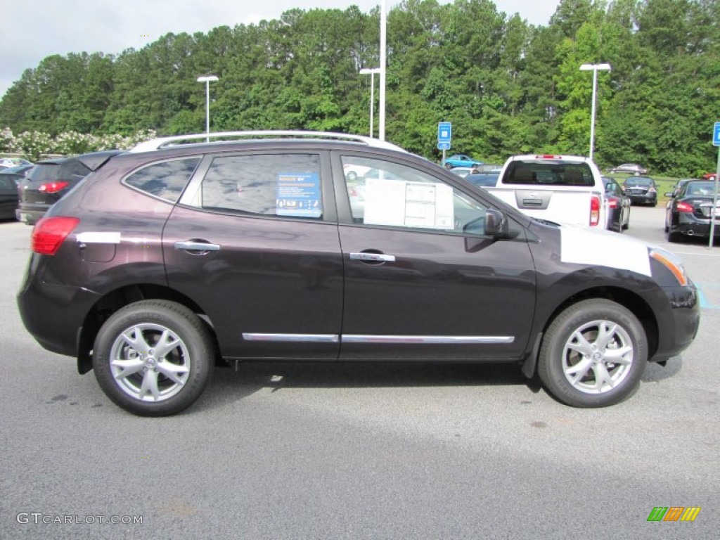2011 Rogue SV - Black Amethyst / Black photo #6