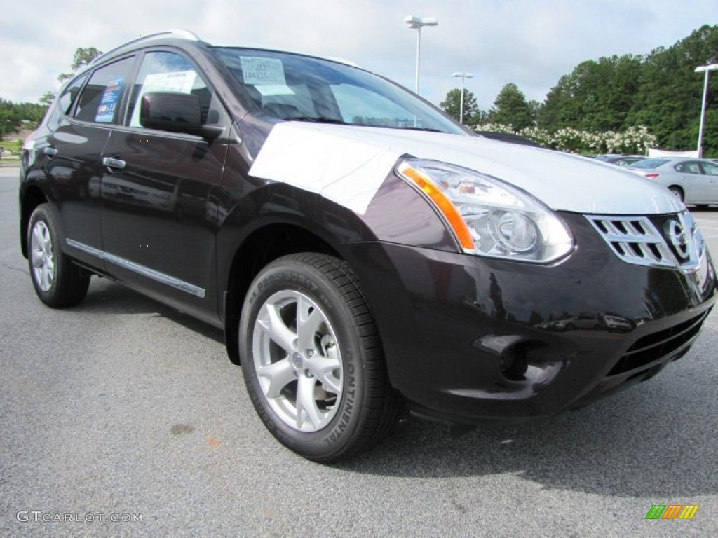 2011 Rogue SV - Black Amethyst / Black photo #7