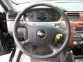Ebony 2011 Chevrolet Impala LS Steering Wheel