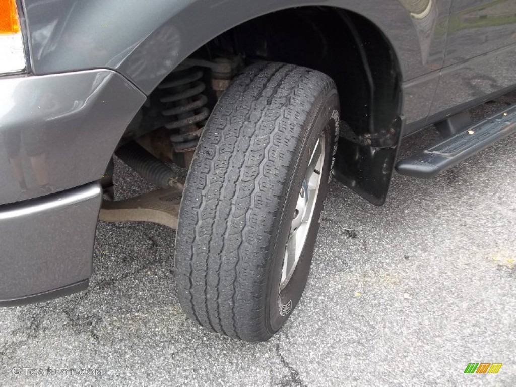 2006 F150 STX SuperCab 4x4 - Dark Shadow Grey Metallic / Medium Flint photo #2
