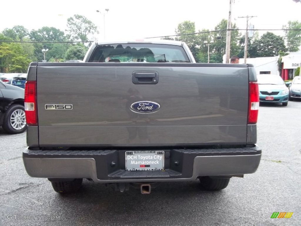 2006 F150 STX SuperCab 4x4 - Dark Shadow Grey Metallic / Medium Flint photo #6