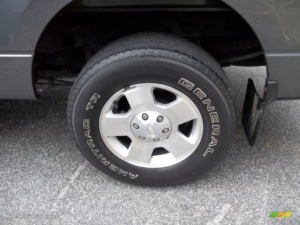 2006 F150 STX SuperCab 4x4 - Dark Shadow Grey Metallic / Medium Flint photo #11